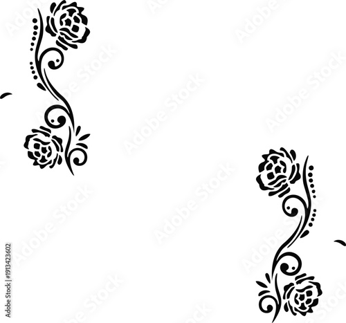 Ornamen-1.eps
Two identical black floral vine ornaments positioned in opposite corners.