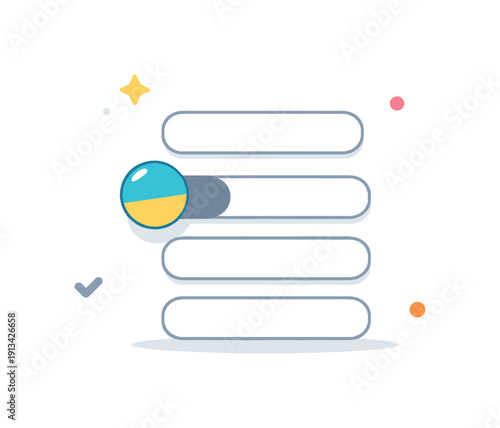 Strategic quiet buffering and preserving optionality in professional planning where decisions are intentionally kept reversible for longer, a single active element positioned near