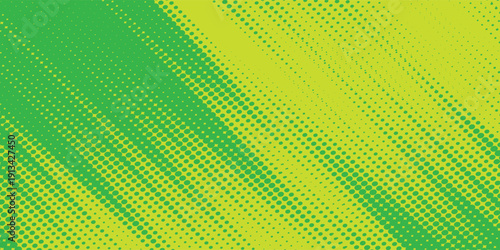 Dots halftone green and blue color pattern gradient grunge texture background. vector illustration eps 10