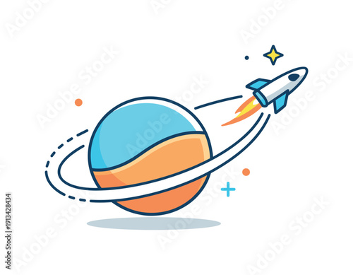 Breakthrough acceleration after extended preparation expressed through cosmic slingshot, a spacecraft dramatically changing trajectory after a gravity assist around a planet