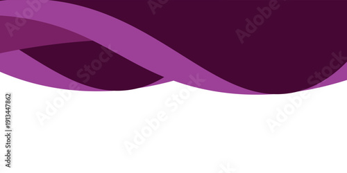 Curved Header and Footer Element Vector Illustrator
