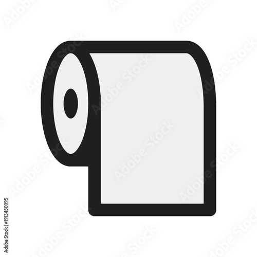 tissu box icon with blank screen on digital devices background