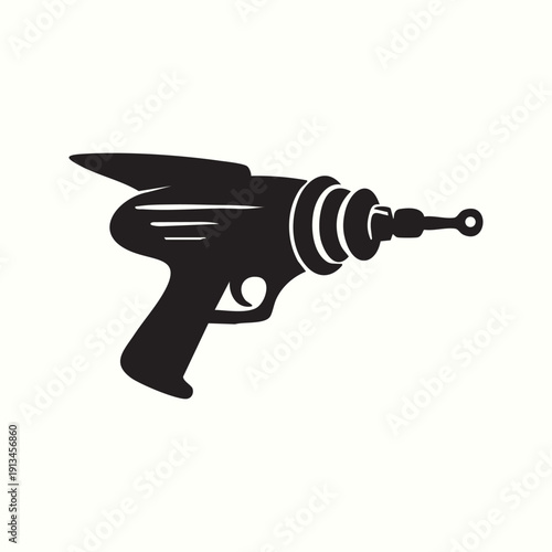 space gun vector illustration