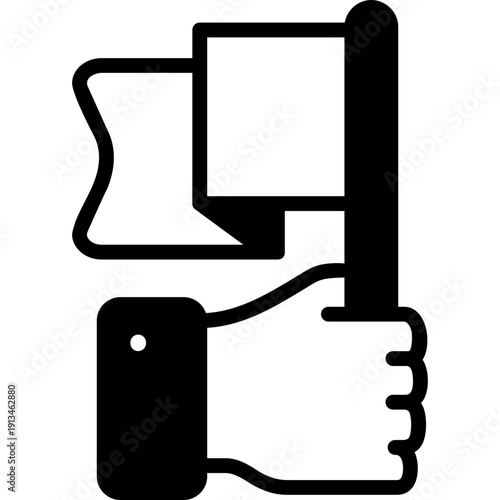 leadership glyph icon