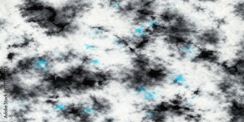 Abstract blue background with stars featuring a cosmic blend of smoke and clouds where light and texture meet the moon in a deep night sky space design