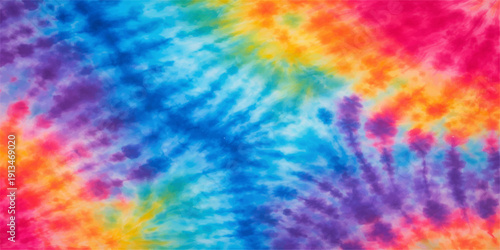 Vivid rainbow fractal swirls create a colorful abstract backdrop with motion lines and a dreamlike texture for a light spectrum wallpaper design