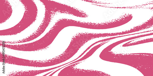 Seamless pink and purple abstract background featuring a colorful vector design with wavy lines, curved silk textures, and a paint-like pattern for a decorative wallpaper backdrop