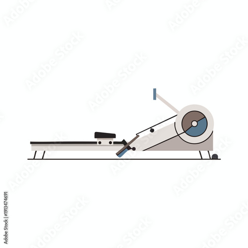 Modern Elliptical Exercise Machine for Home Fitness and Cardio Training