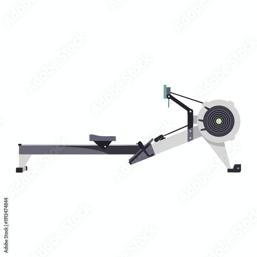 Modern Exercise Rowing Machine for Fitness and Home Gym Workouts