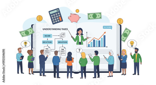 Business People Discuss Strategy.