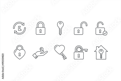 security and access icons
