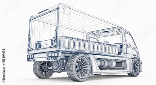 Transparent electric vehicle chassis with battery pack and drivetrain.