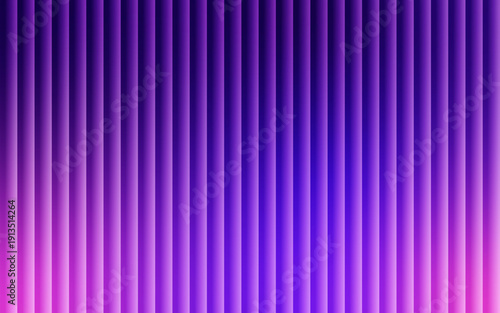Fotografie Deep Purple Abstract Glass Background with Vertical Gradient Lines and Frosted T