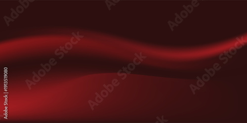 Red studio background. Modern abstract limbo podium studio room. Dark red gradient wall floor and spotlight scene. Showcase, promotion display. Vector stage mockup illustration.Eps 10