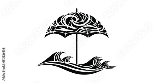 vector illustration of a boat