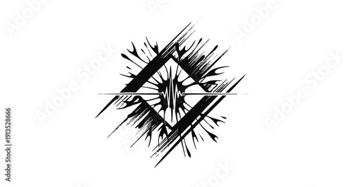 abstract black and white background