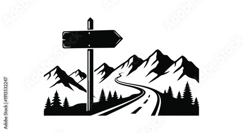 Navigating the road less traveled towards a mountainous destination