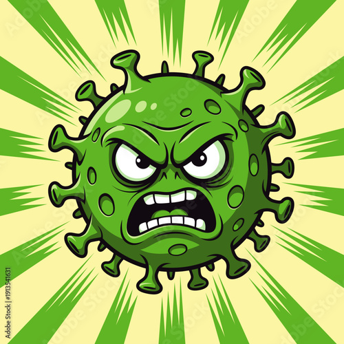 Green-Virus-Monster