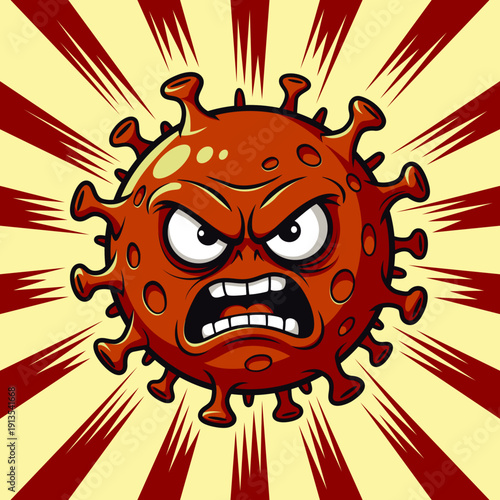 Brown-Virus-Monster