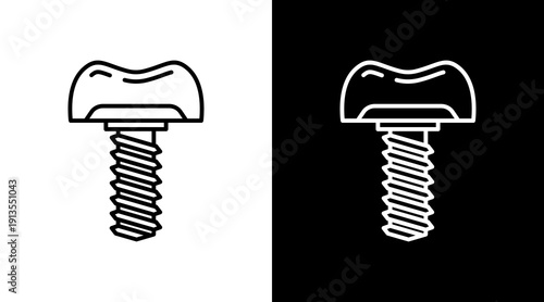 Dental Implant Icon