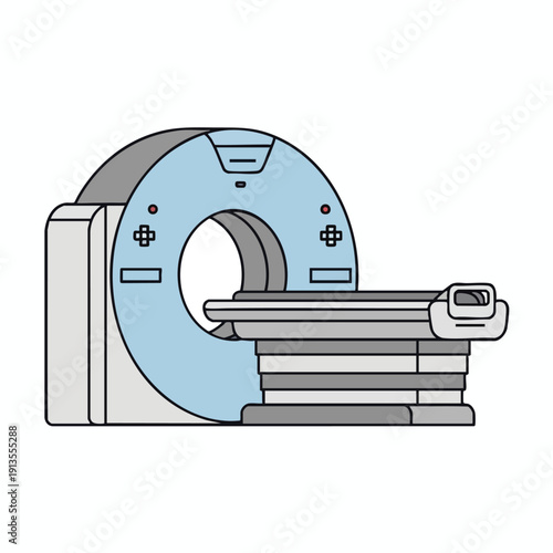 Modern Medical Imaging Scanner in a Healthcare Facility
