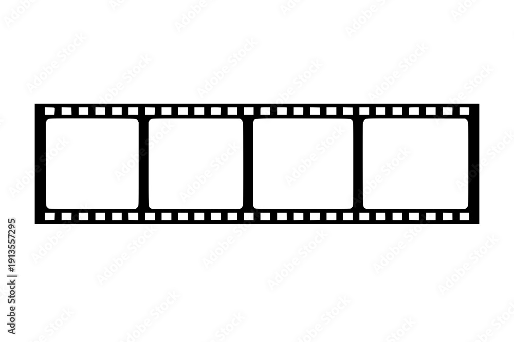 Fototapeta premium Simple Film Strip Design
