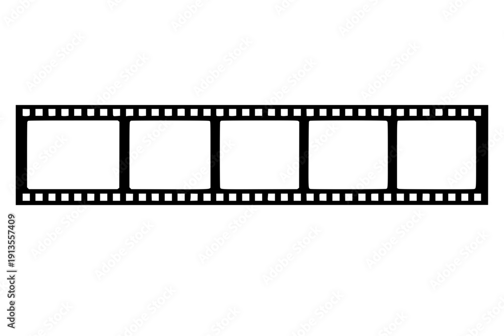 Fototapeta premium Simple Film Strip Design