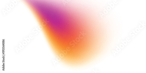 Abstract background featuring a holographic blur with a color gradient.Vector grain noise texture, and watercolor blend