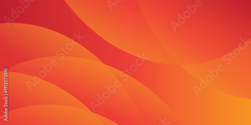 Abstract orange and red gradient wave background with smooth curved shapes and modern vibrant design.Modern creative trendy in vector EPS 10