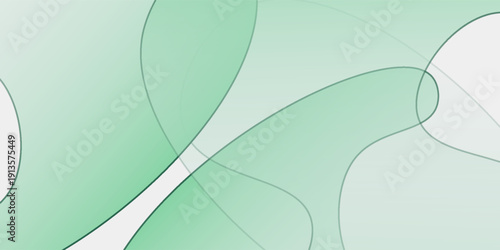 Modern background of glass refraction in white and teal color simple abstract modern