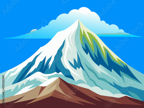 snow mountain
