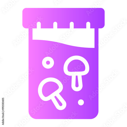 test tube gradient icon