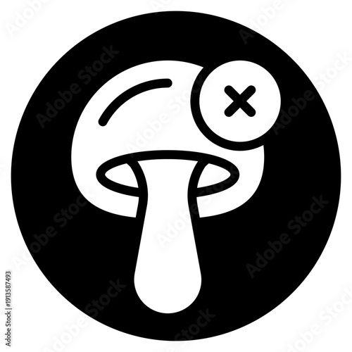 dangerous glyph icon