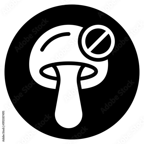 dangerous glyph icon