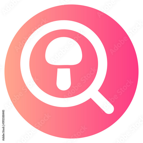 search gradient icon