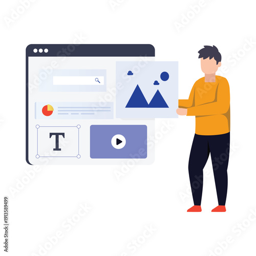 Web Design Development Creative Interface Illustration 