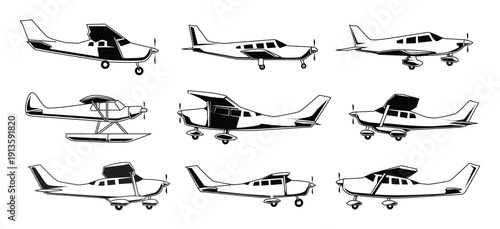 Cessna vector illustration