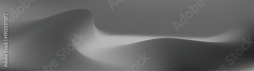 Grey black and white Abstract gradient mesh blurred backgrounds holographic texture long banner eps 10