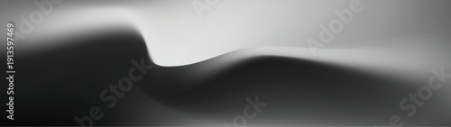 Grey black and white Abstract gradient mesh blurred backgrounds holographic texture long banner eps 10