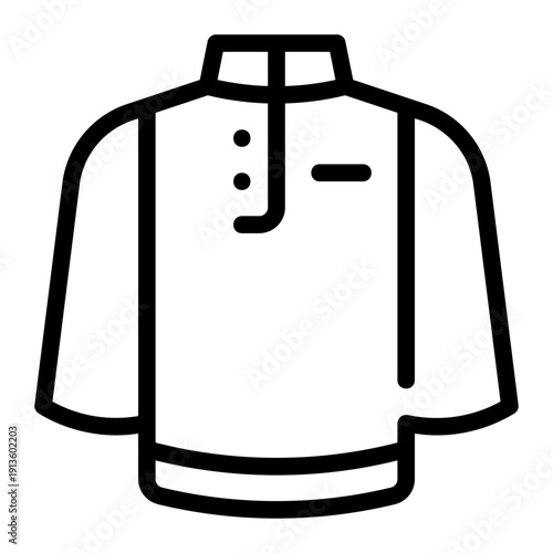 kurta line icon