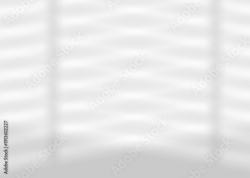 Soft White Studio Backdrop with Subtle Ribbed Light and Shadow Effects