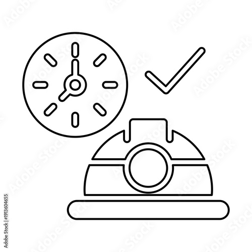 Time for working icon