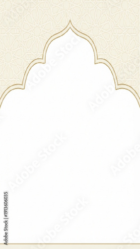 Elegant Archway Design: A captivating architectural arch design, featuring intricate details and delicate lines, inviting contemplation and a sense of refined beauty.