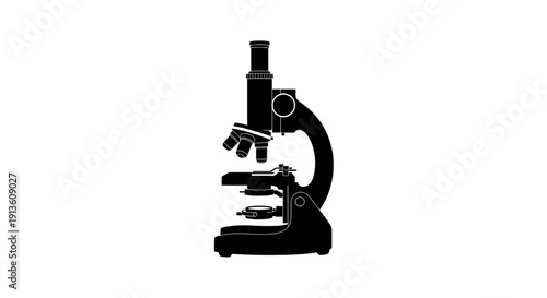 Microscope Laboratory Equipment Science Tool.