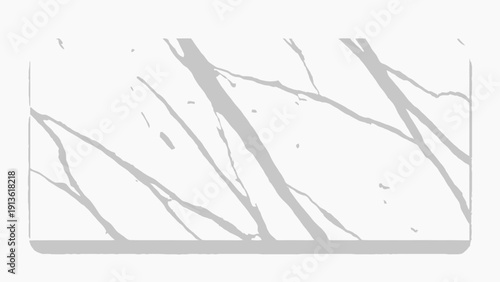 Abstract Grey Marble Texture with Veins and Rounded Edges