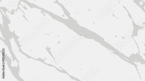 Elegant White Marble Texture with Gray Veins and Unique Patterns