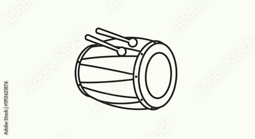 3D render of a silver metal drum container and steel wheel equipment isolated on a white background as a black industrial object