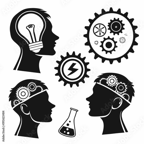 Innovative minds collaborating on creative ideas and experiments