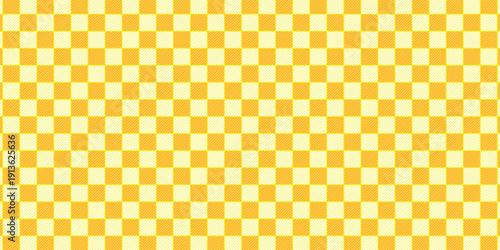 Modern Gingham seamless pattern. Beige and white vichy background texture. Checkered tweed plaid repeating wallpaper. Modern
