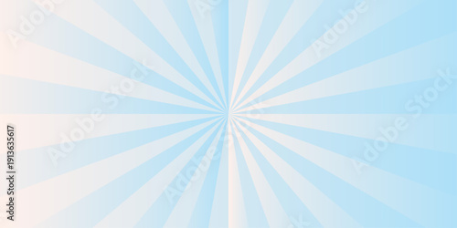 Vector sunray stripe background. Light sunburst glowing background. Sunburst pattern summer social banner. vector illustration pattern beam rays. Spiral radial striped backdrop design.